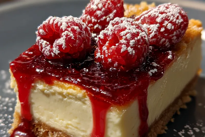 Cooking process for Raspberry Velvet Cheesecake Bars