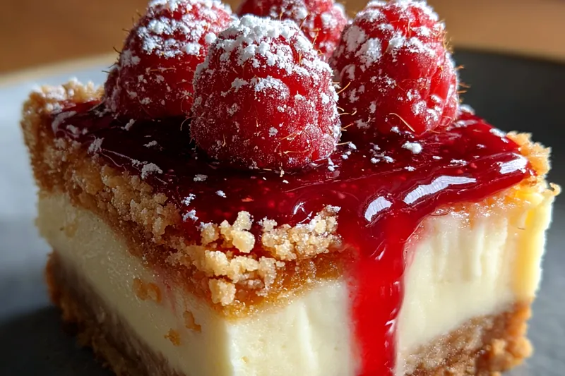 Fresh ingredients for Raspberry Velvet Cheesecake Bars