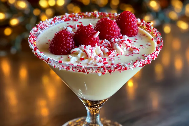 A vibrant display of fresh raspberries and cocoa powder, essential for making Raspberry Choco Delight.