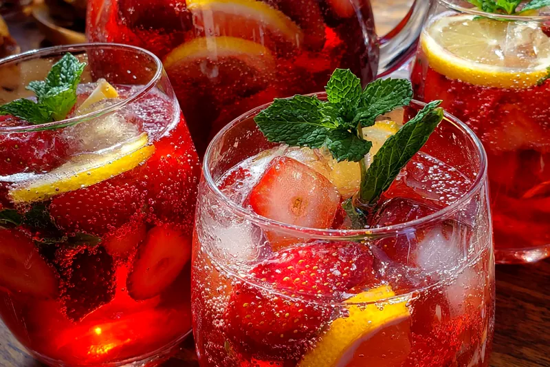 Cooking process for Refreshing Berry Lemon Punch