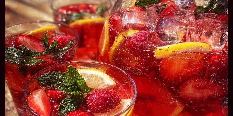 Refreshing Berry Lemon Punch