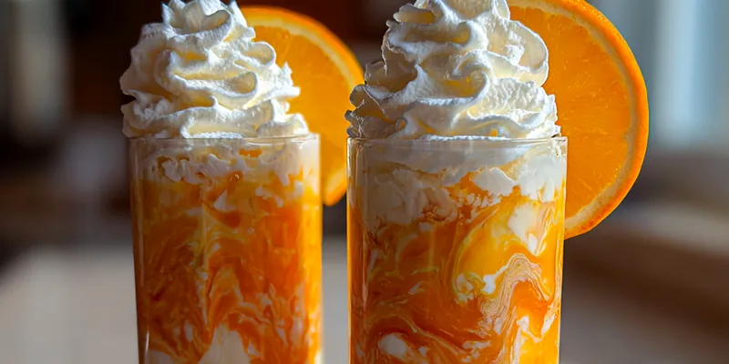 Refreshing Orange Cream Delight