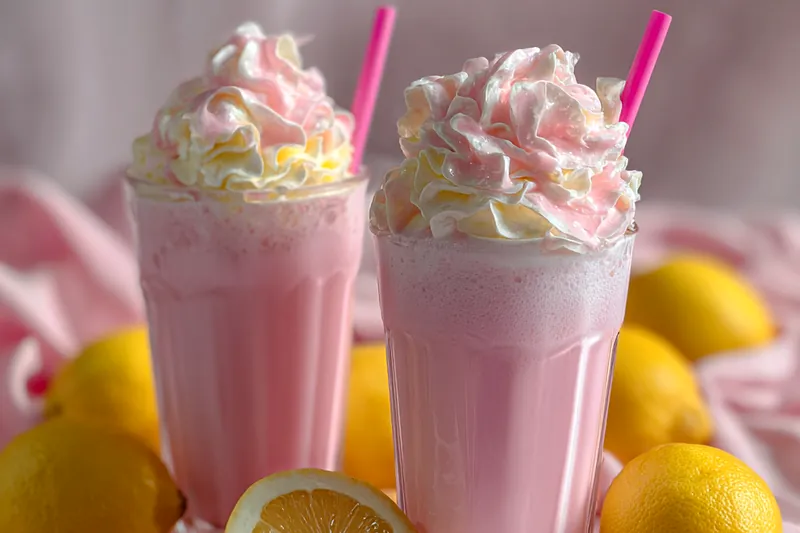 Fresh ingredients for Refreshing Pink Lemonade Delight