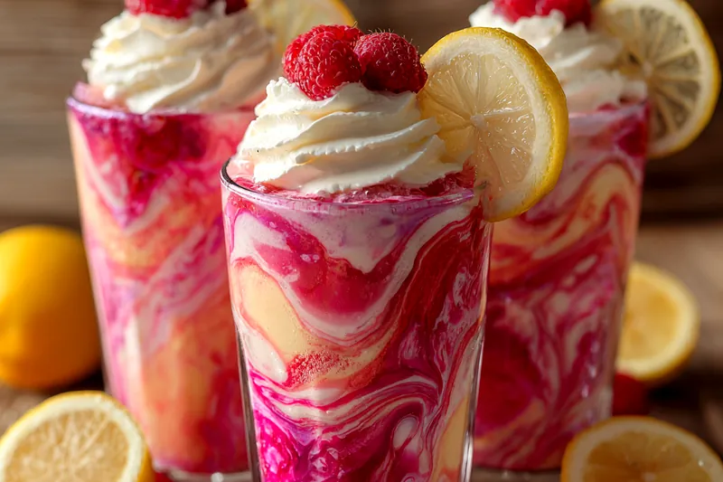 Fresh ingredients for Refreshing Pink Lemonade Surprise