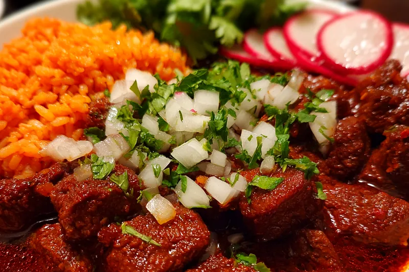 Cooking process for Rich Beef Stew with Rice