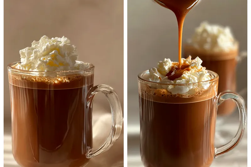 Fresh ingredients for Rich Creamy Hot Chocolate