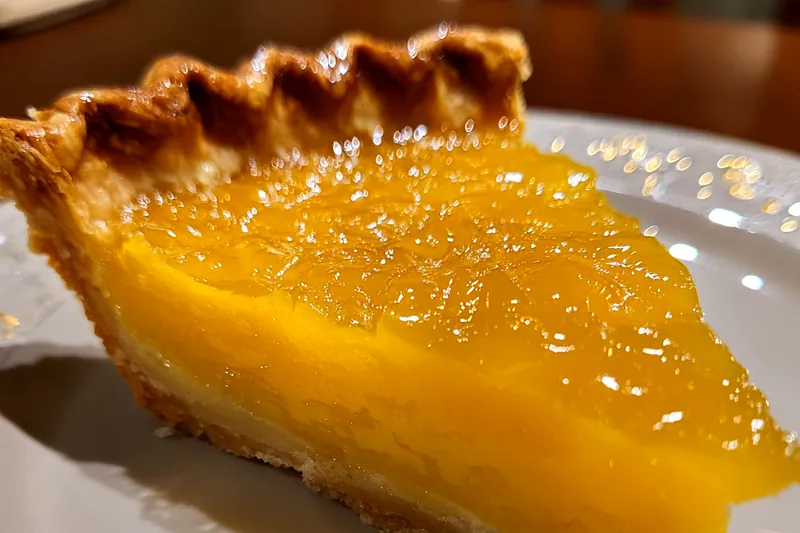 Cooking process for Salted Honey Whiskey Pie