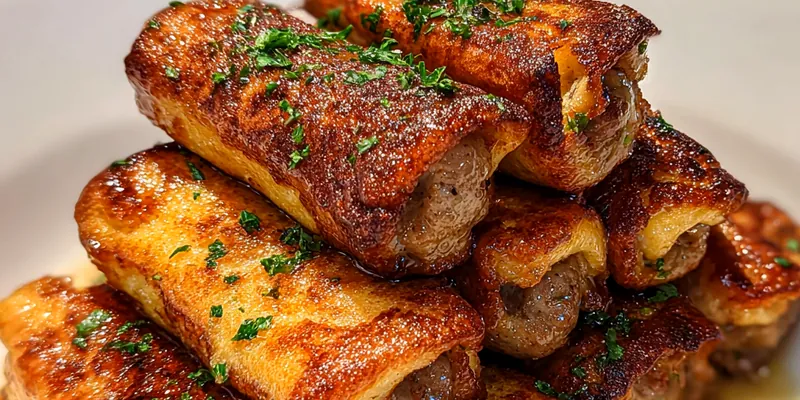 Savory Sweet Sausage Rolls