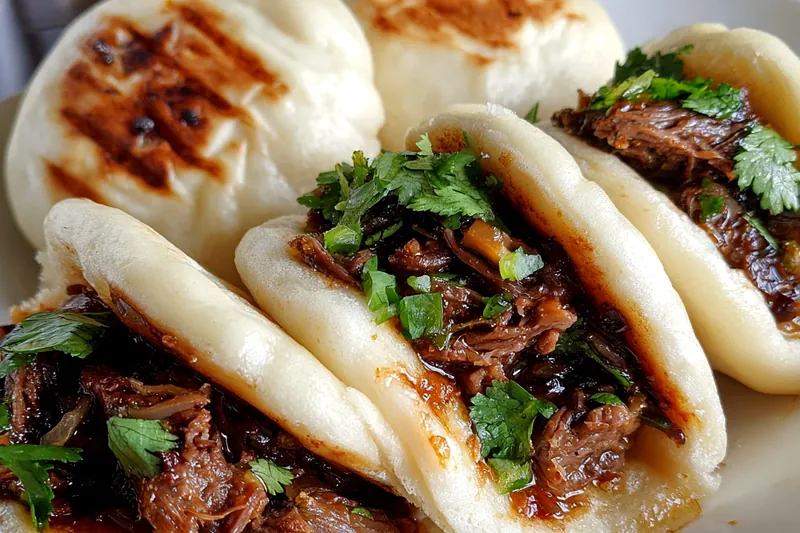 Fresh ingredients for Savory Beef Bao Buns Delight