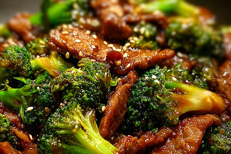 Fresh ingredients for Savory Beef and Broccoli Stir-fry