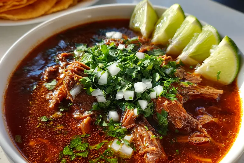 Fresh ingredients for Savory Beef Stew with Cilantro
