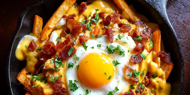 Savory Breakfast Poutine Delight
