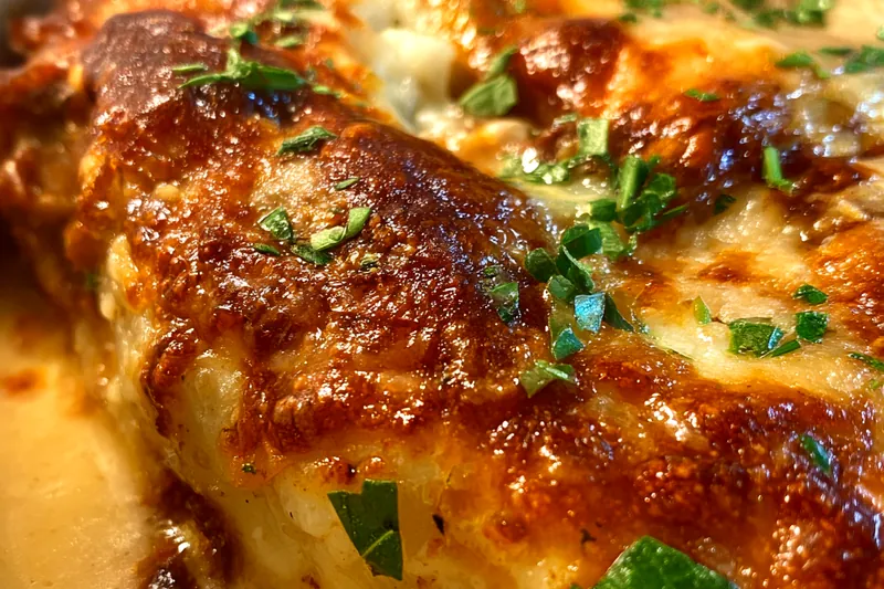 Fresh ingredients for Savory Cheese Topped Steak