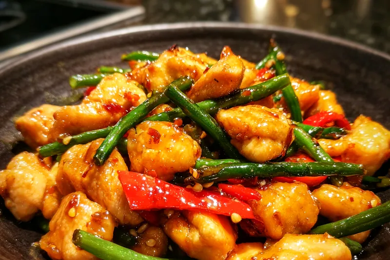 Fresh ingredients for Savory Chicken Stir-Fry