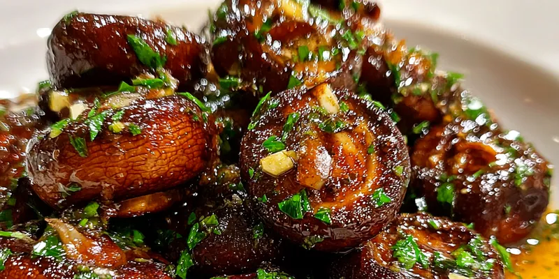Savory Garlic Butter Mushrooms