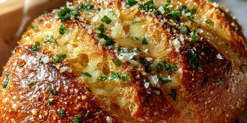 Savory Garlic Parmesan Bread