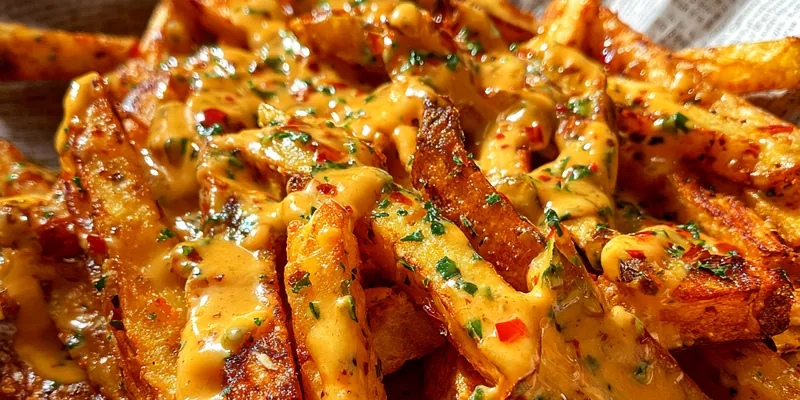 Savory Loaded Cheese Fries