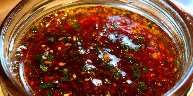 Smoky Red Herb Sauce