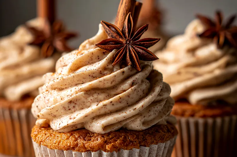 Fresh ingredients for Spiced Chai Latte Cupcakes