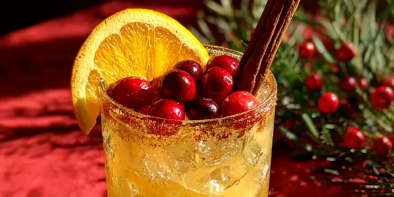 Festive Spiced Margarita