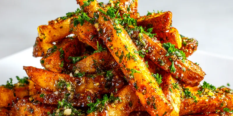 Plate of Spicy Cajun Fries