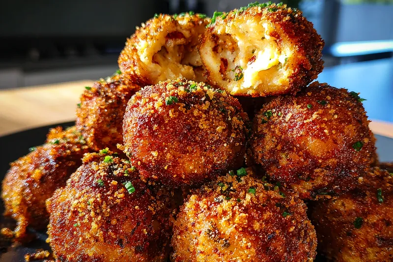 Cooking process for Spicy Cheese Bites