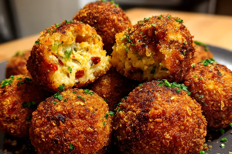 Fresh ingredients for Spicy Cheese Bites