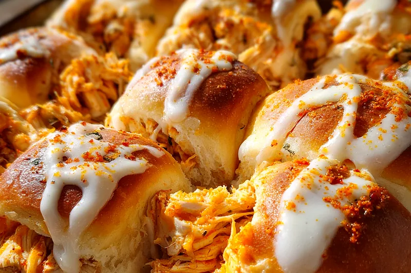 Cooking process for Spicy Chicken Bread Rolls