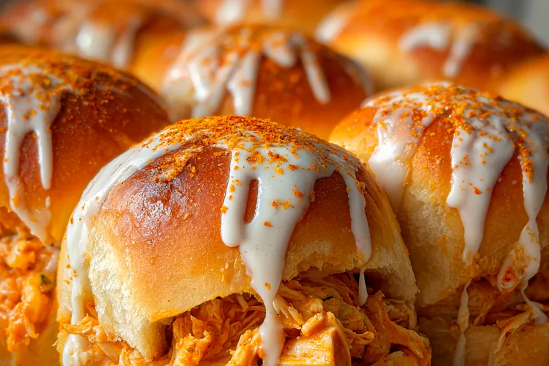 Fresh ingredients for Spicy Chicken Bread Rolls