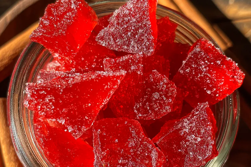 Fresh ingredients for Spicy Cinnamon Hard Candy