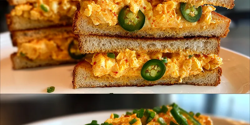 Spicy Egg Salad Toast