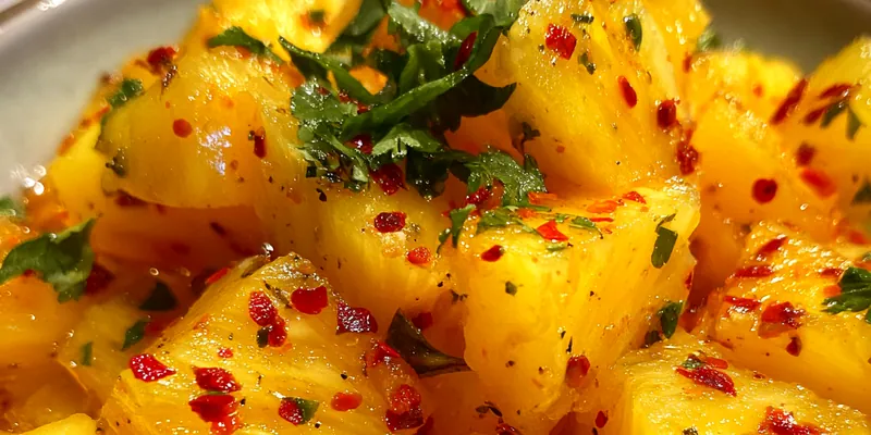 Spicy Pineapple Preserves