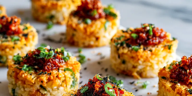 Crispy Spicy Tuna Rice Squares