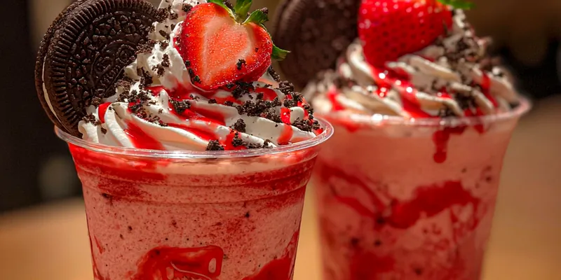 Delicious Strawberry Chocolate Delight served on a plate