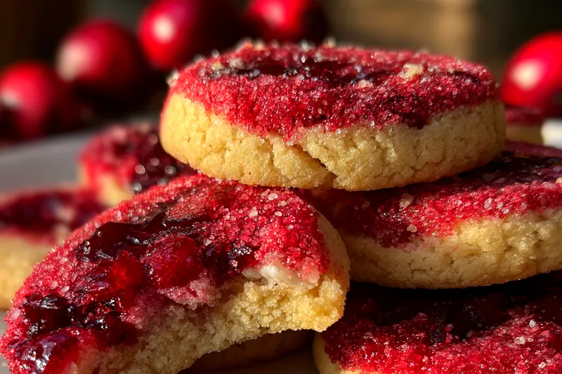 Fresh ingredients for Strawberry Cream Filled Cookies