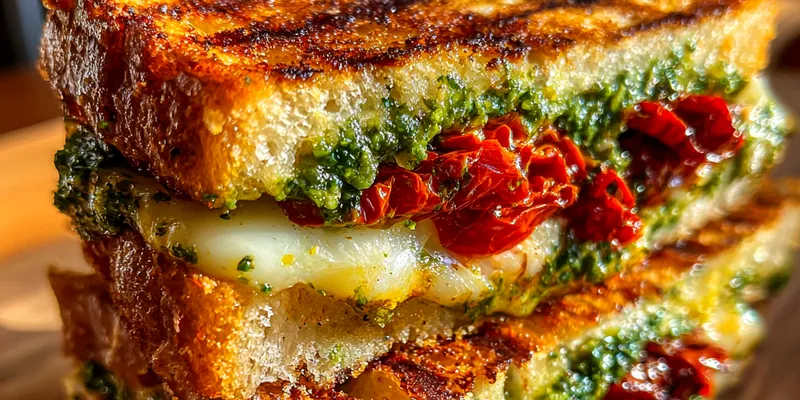 Sun-Dried Tomato Pesto Sandwich