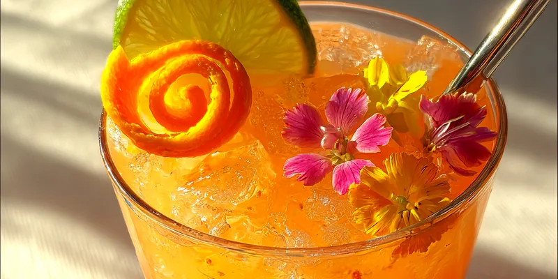 Tropical Citrus Cocktail