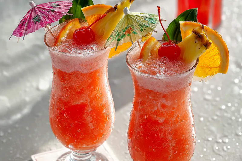 Cooking process for Tropical Fruit Cocktail Delight