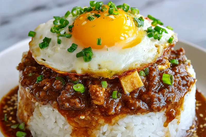 Cooking hamburger patties and frying eggs in a skillet