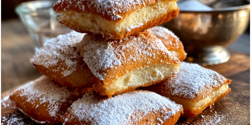 Delicious Vanilla French Beignets