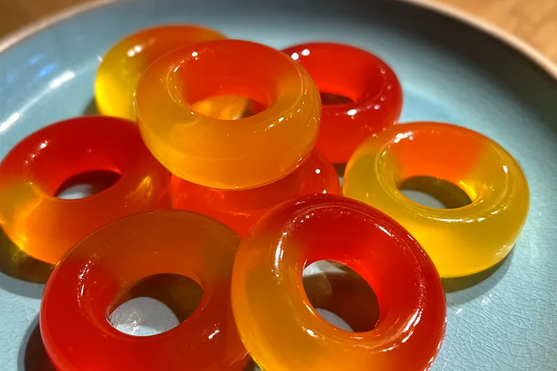 Cooking process for Vibrant Candy Rings