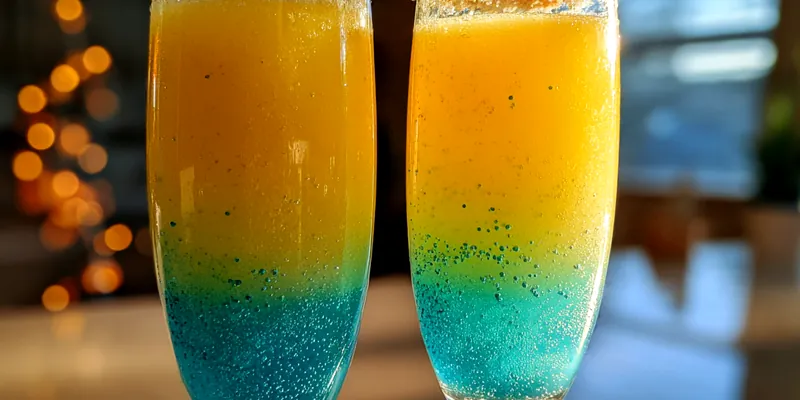 Vibrant Layered Cocktail