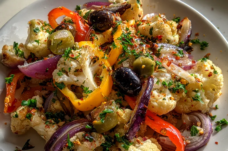 Cooking process for Vibrant Roasted Vegetable Medley