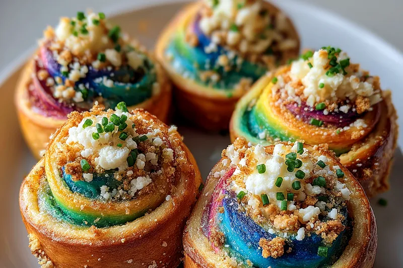 Cooking process for Vibrant Swirled Breakfast Pastries