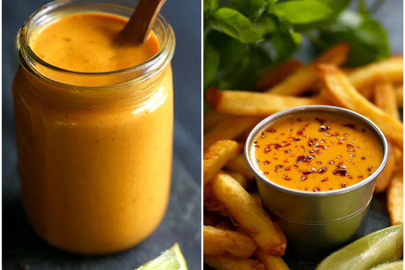 Fresh ingredients for Zesty Chipotle Mayo Sauce