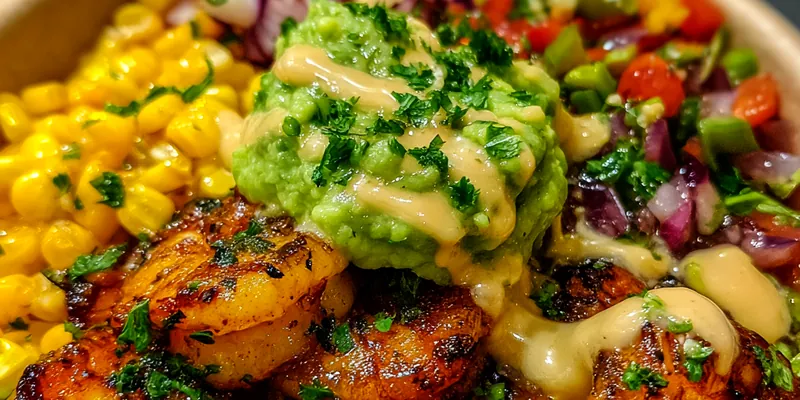 Zesty Grilled Shrimp Bowl