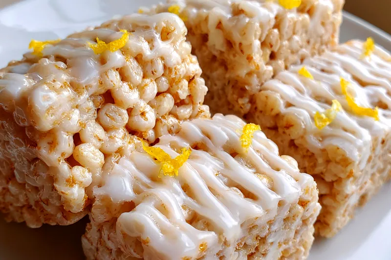 Cooking process for Zesty Lemon Rice Treats